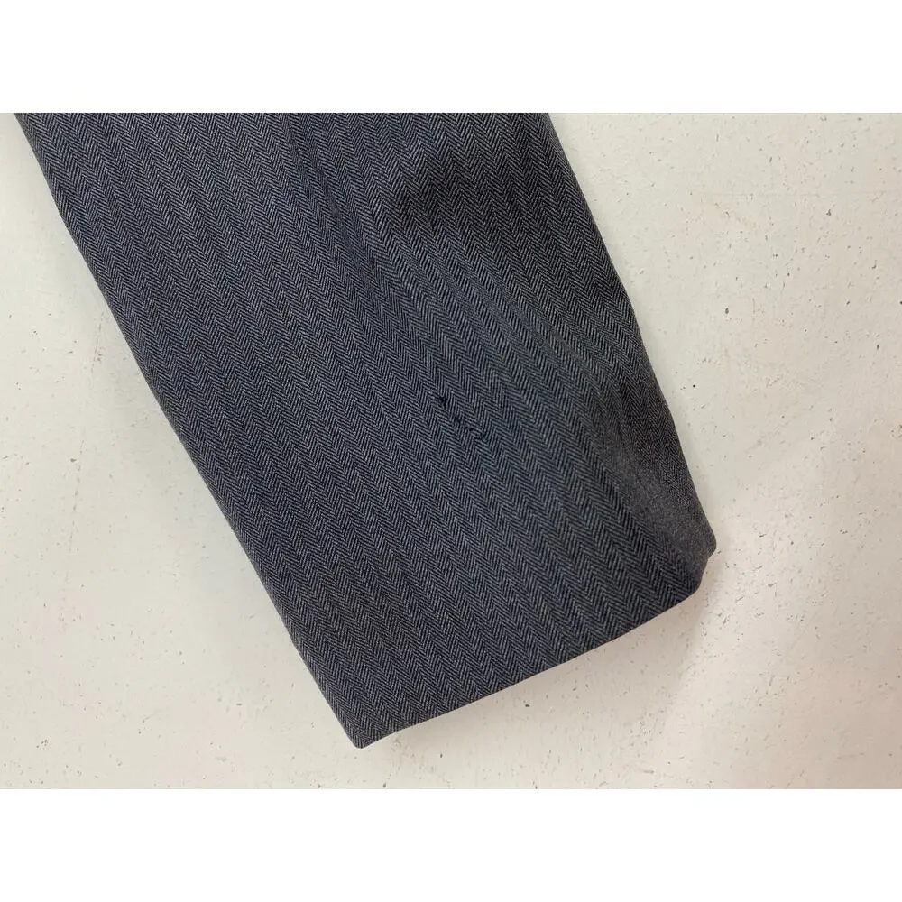 J. Crew Ludlow Italian Wool 2-button micro-herringbone suit jacket blazer, 40R